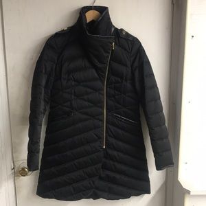 French Connection Black Winter Coat